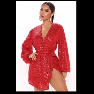 Sequin Mini Dress 🌹